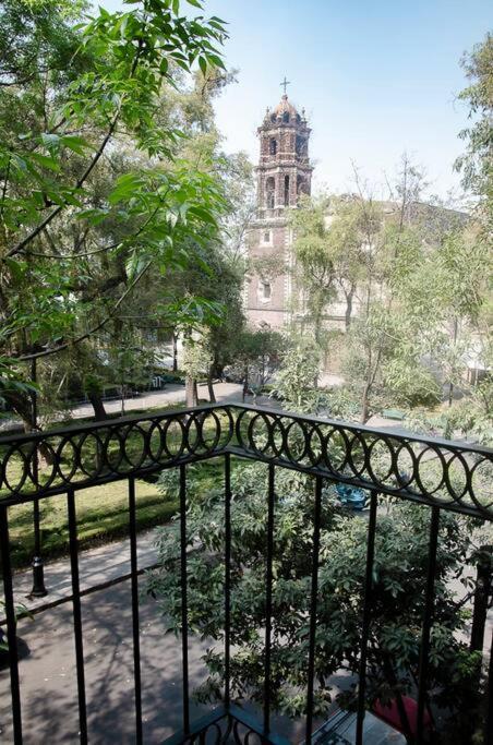 Apartment With Terrace Down Town Mexico City Exteriör bild