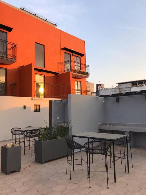 Apartment With Terrace Down Town Mexico City Exteriör bild