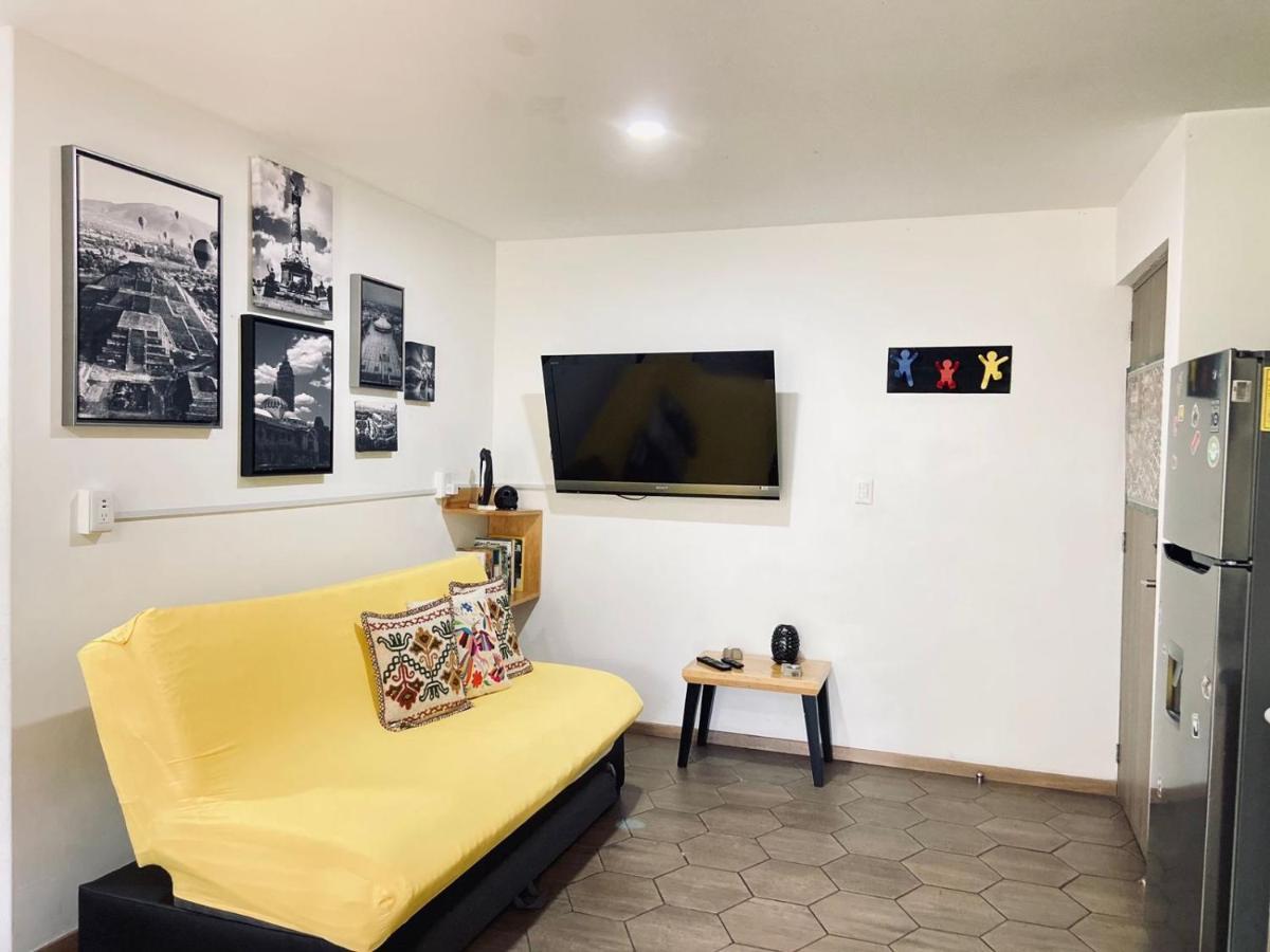 Apartment With Terrace Down Town Mexico City Exteriör bild